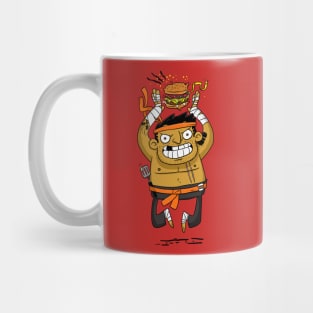 Burger Brawler Mug